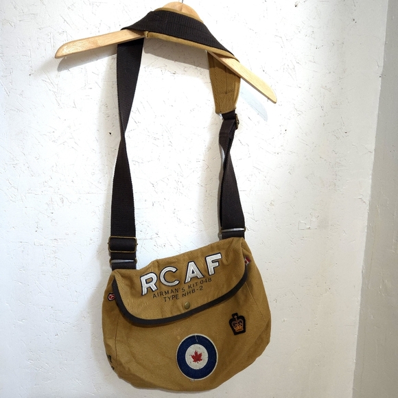 Red Canoe | RCAF Brown Messenger Bag - Picture 1 of 14